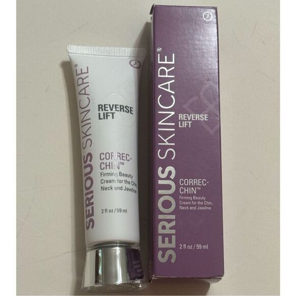SERIOUS SKINCARE REVERSE LIFT CORREC-CHIN CREAM (Full Size/2oz/NIB)Sealed - Picture 4 of 6